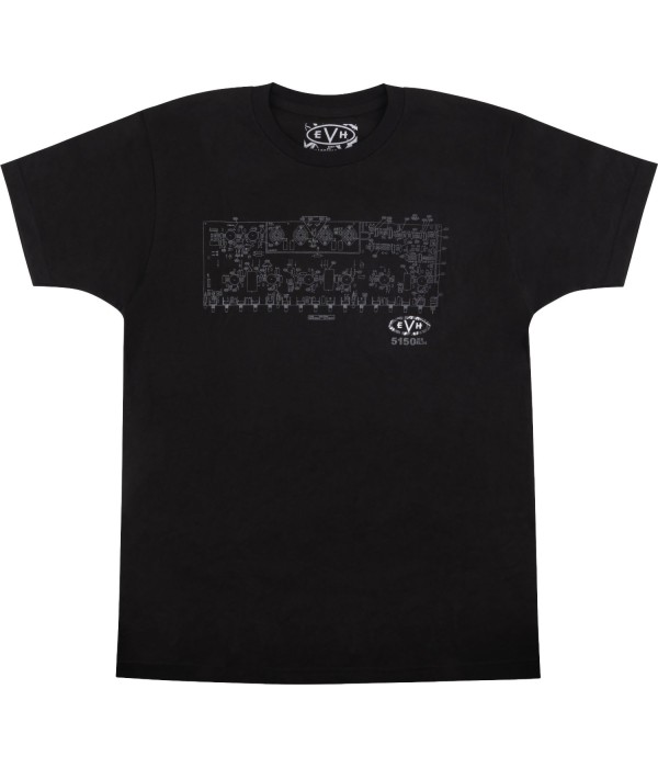 Evh Schematic T-Shirt Size M