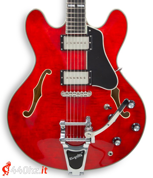 Eastman T486B  with Bigsby...