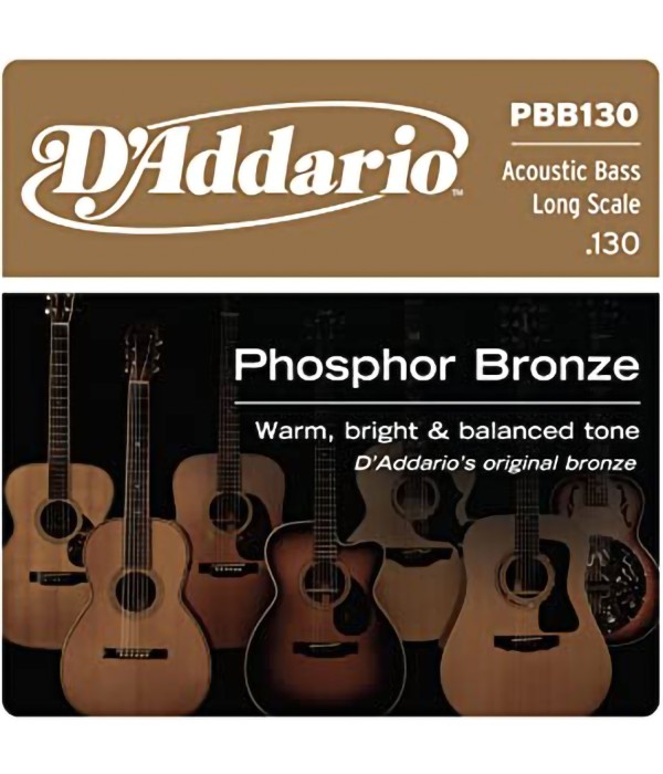D' Addario PBB130 Corda...