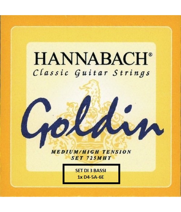 Hannabach 7257MHT Bass Set