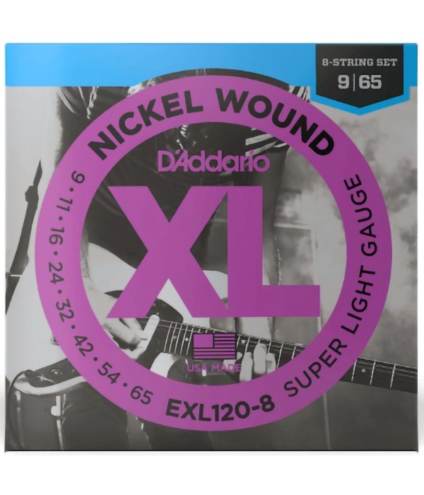 D' Addario EXL120-8...