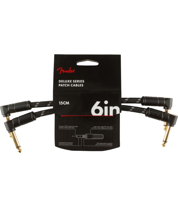 Fender Patch Cable 6" Black...