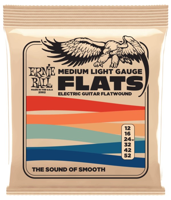 Ernie Ball 2582 Flatwound...
