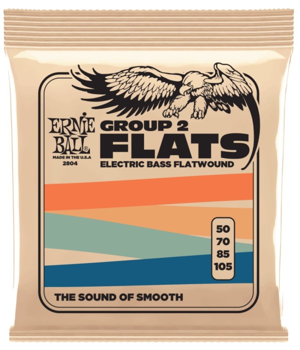 Ernie Ball 2804 Flatwound...
